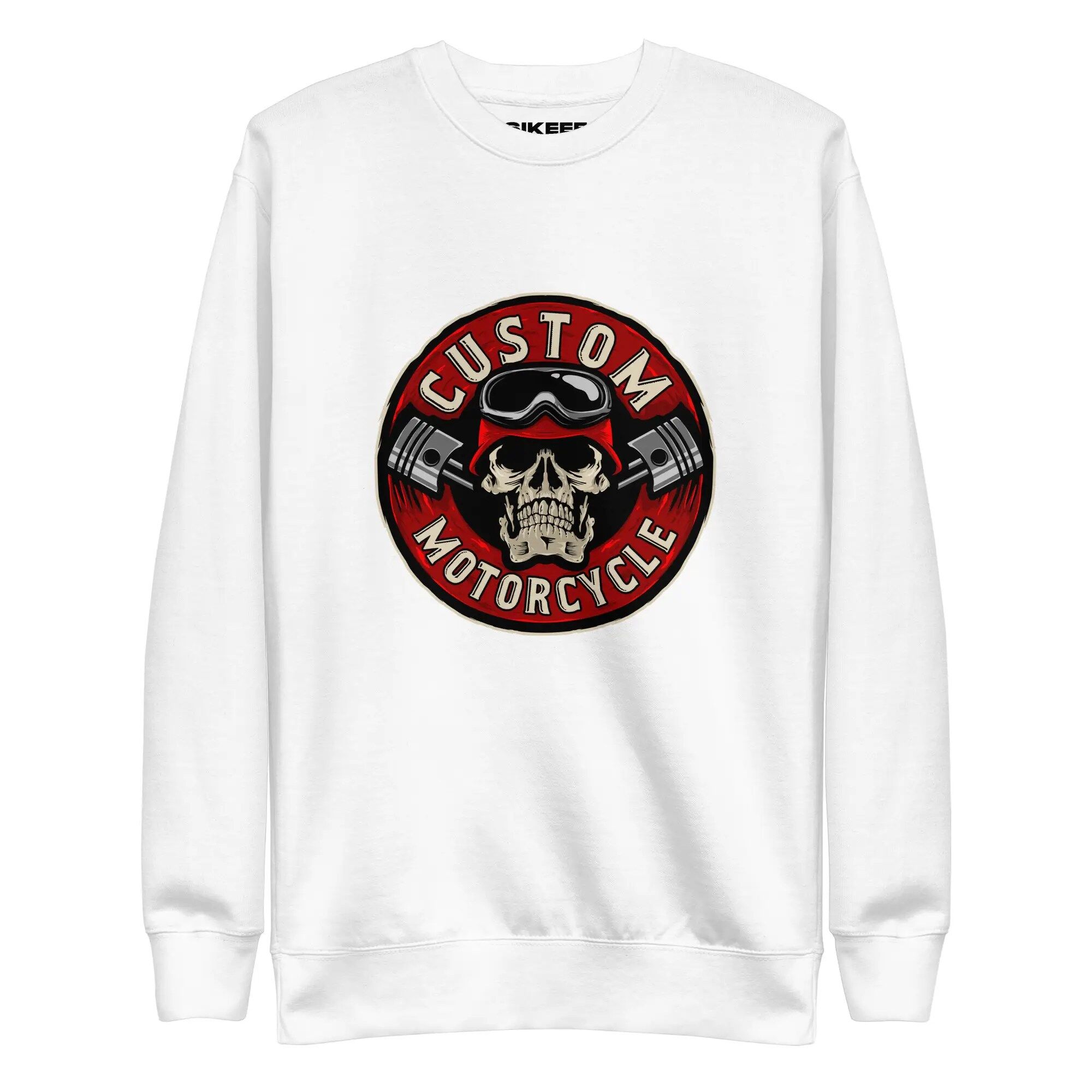 Custom Motorcycle Unisex Premium Sweatshirt - Image 4